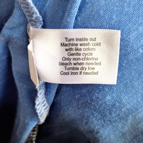 Lane Bryant Ombre Top with Puckered Sleeves Size 14/16 - Picture 5 of 7